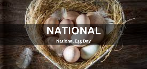 National Egg Day [राष्ट्रीय अंडा दिवस]